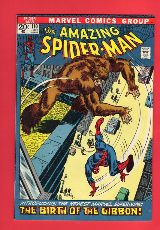 Amazing Spider-Man #110 (Jul 1972), 6.0 FN
