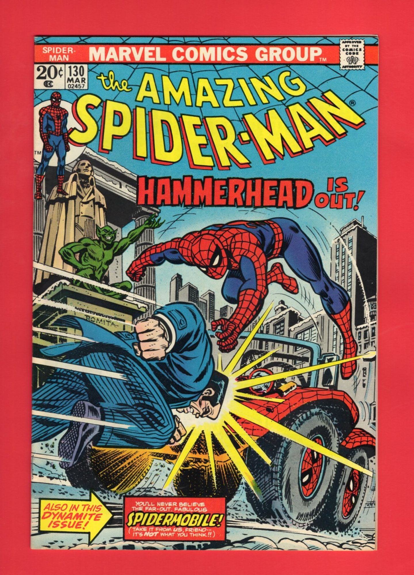 Amazing Spider-Man #130 (Mar 1974), 8.0 VF