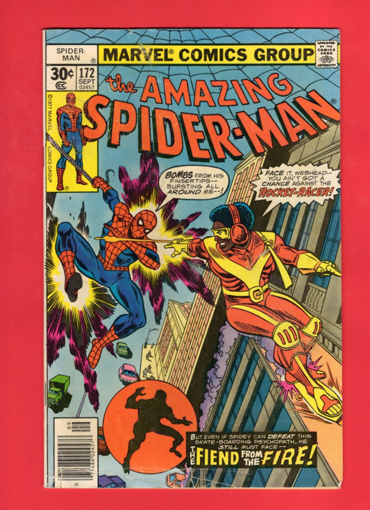 Amazing Spider-Man #172 (Sep 1977), 4.5 VG+ Newsstand