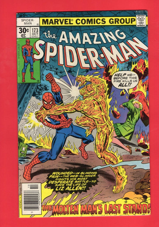 Amazing Spider-Man #173 (Oct 1977), 5.5 FN- Newsstand
