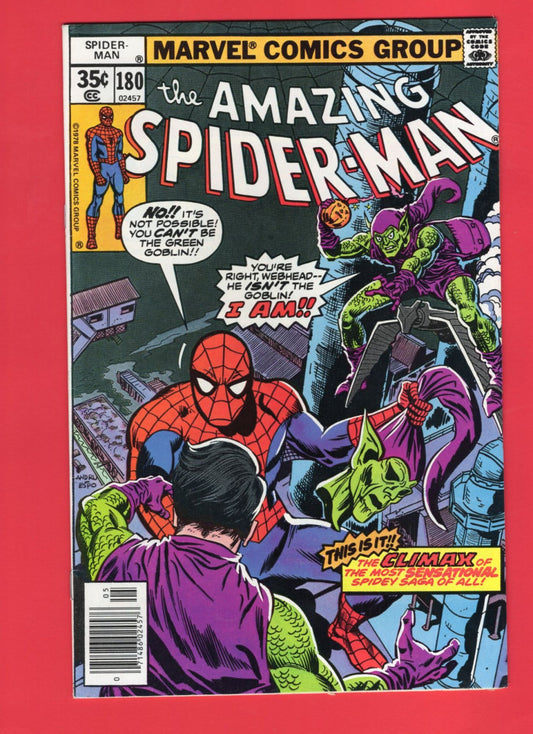 Amazing Spider-Man #180 (May 1978), 8.0 VF Newsstand