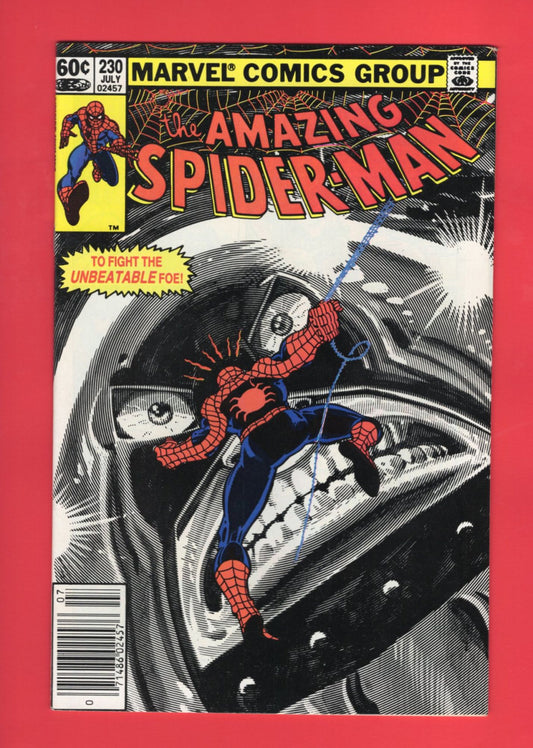 Amazing Spider-Man #230 (Jul 1982), 8.0 VF Newsstand