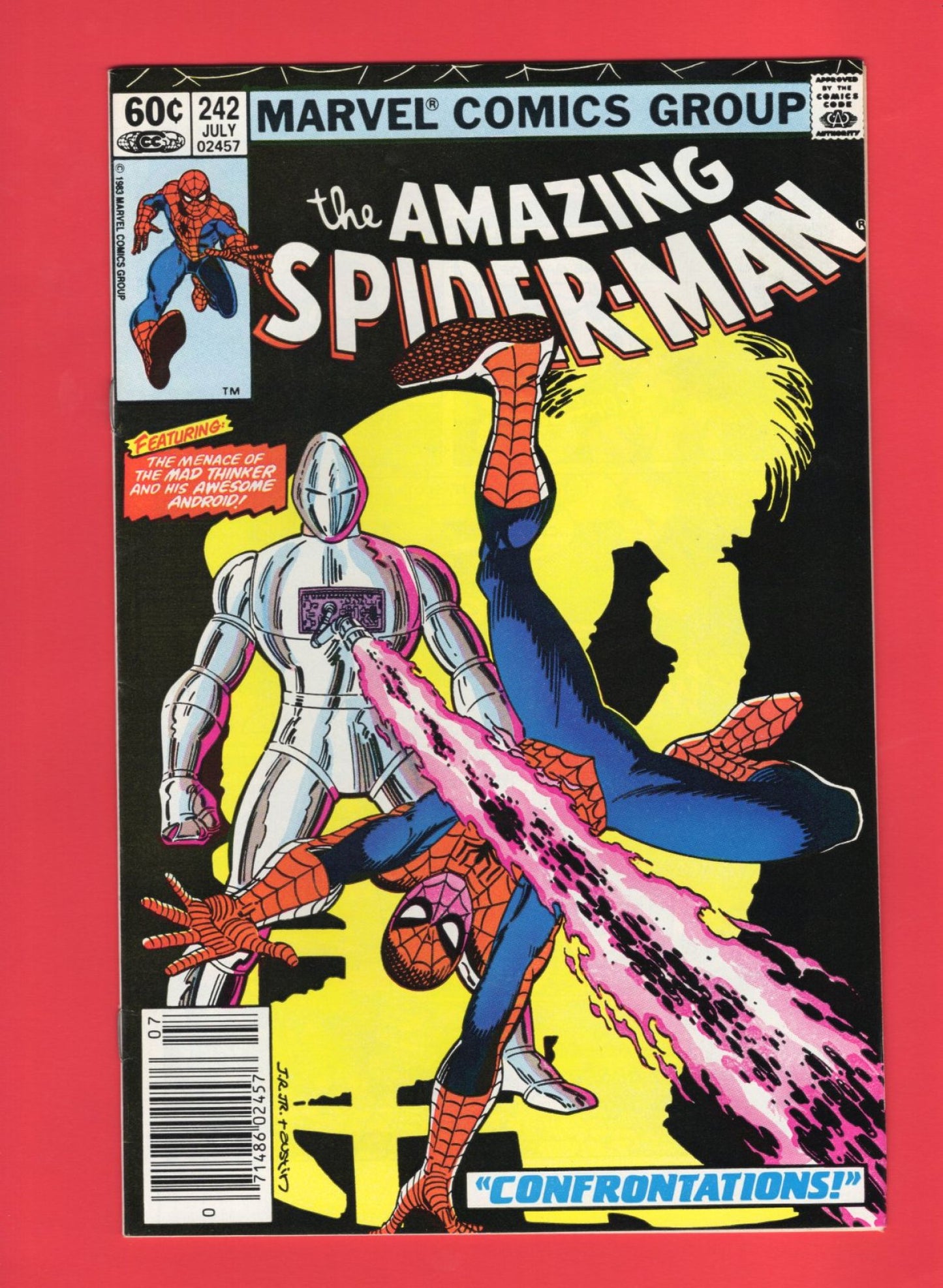 Amazing Spider-Man #242 (Jul 1983), 8.5 VF+ Newsstand