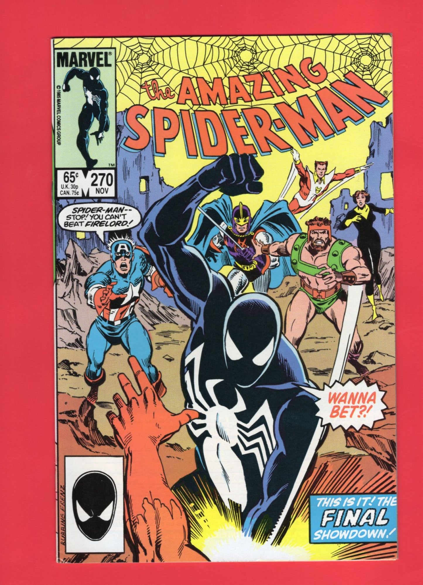 Amazing Spider-Man #270 (Nov 1985), 8.5 VF+