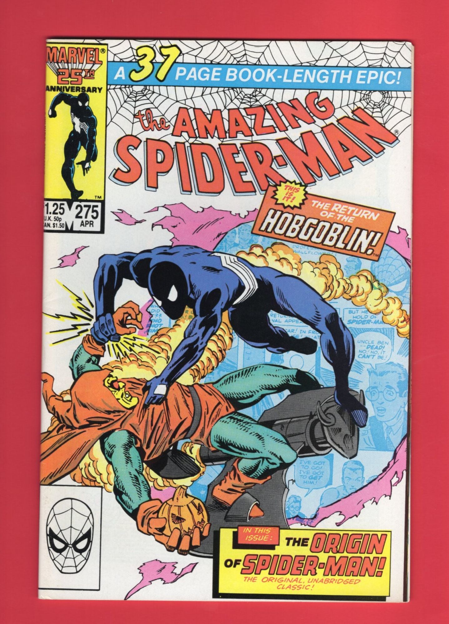 Amazing Spider-Man #275 (Apr 1986), 9.2 NM-
