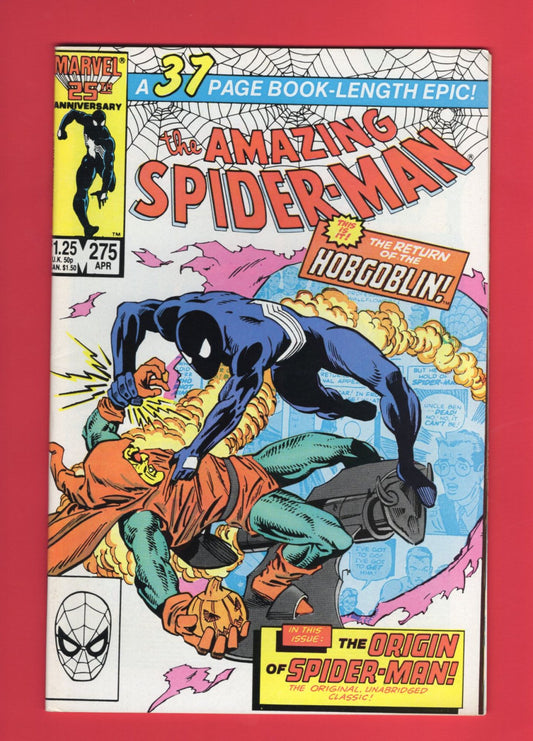 Amazing Spider-Man #275 (Apr 1986), 9.2 NM-