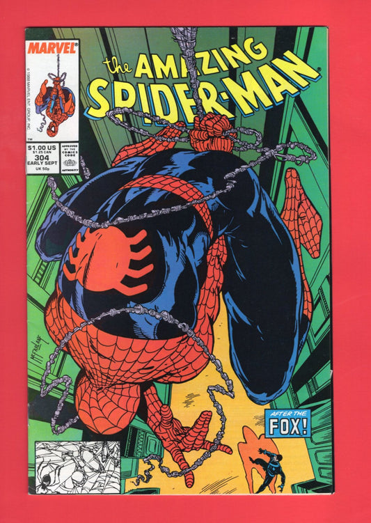Amazing Spider-Man #304 (Sep 1988), 7.5 VF-