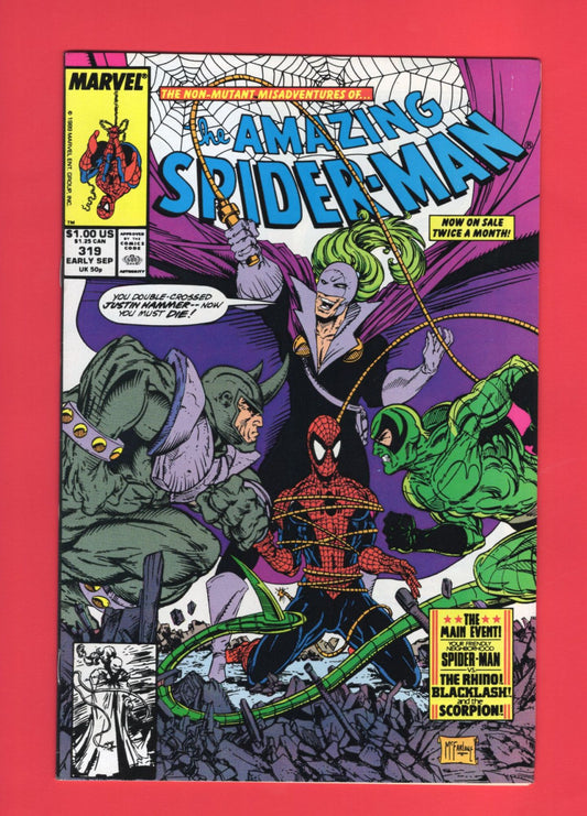 Amazing Spider-Man #319 (Sep 1989), 8.5 VF+