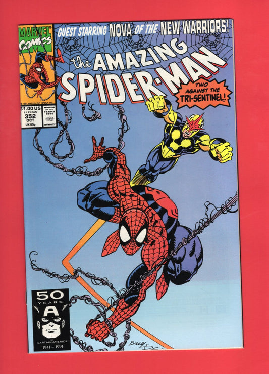 Amazing Spider-Man #352 (Oct 1991), 9.2 NM-