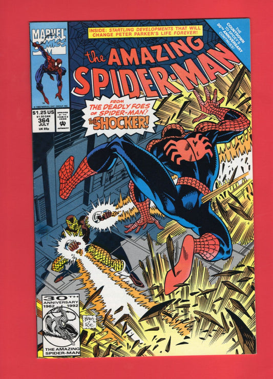 Amazing Spider-Man #364 (Jul 1992), 8.5 VF+