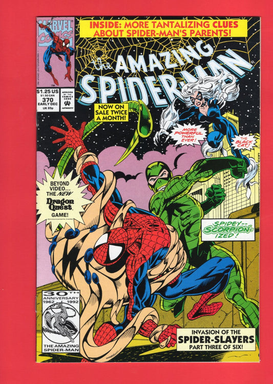 Amazing Spider-Man #370 (Dec 1992), 8.5 VF+