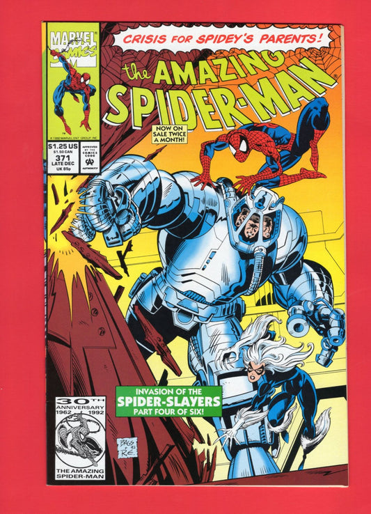 Amazing Spider-Man #371 (Dec 1992), 8.5 VF+