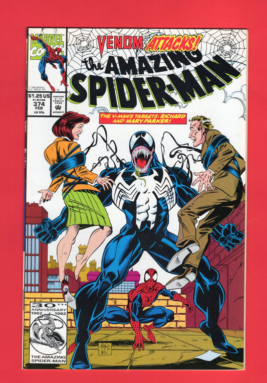 Amazing Spider-Man #374 (Feb 1993), 8.5 VF+
