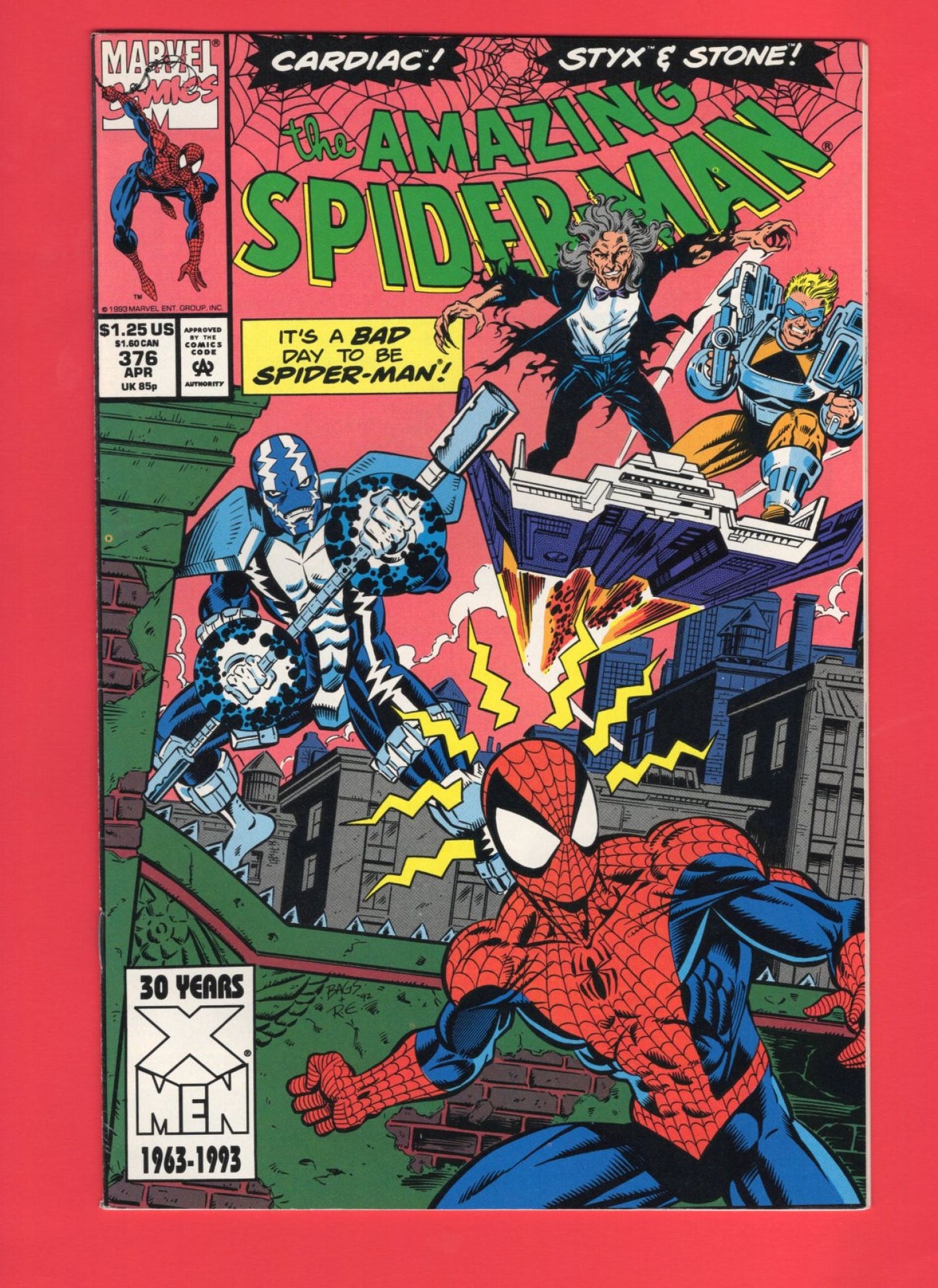 Amazing Spider-Man #376 (Apr 1993), 6.5 FN+