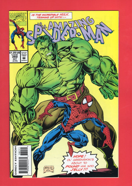 Amazing Spider-Man #382 (Oct 1993), 8.0 VF
