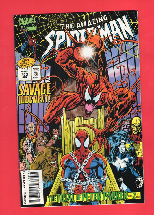 Amazing Spider-Man #403 (Jul 1995), 9.2 NM-