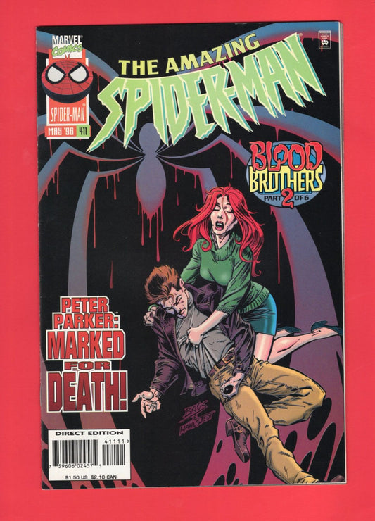 Amazing Spider-Man #411 (May 1996), 9.2 NM-