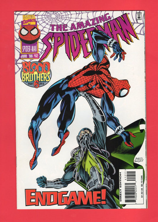 Amazing Spider-Man #412 (Jun 1996), 9.2 NM-
