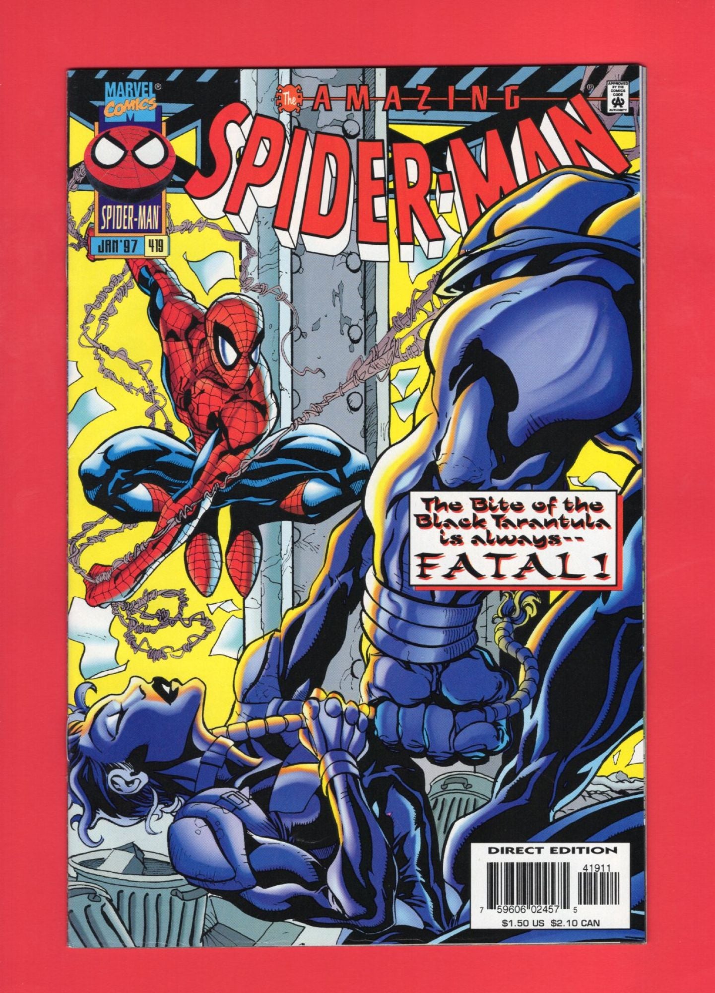 Amazing Spider-Man #419 (Jan 1997), 9.2 NM-