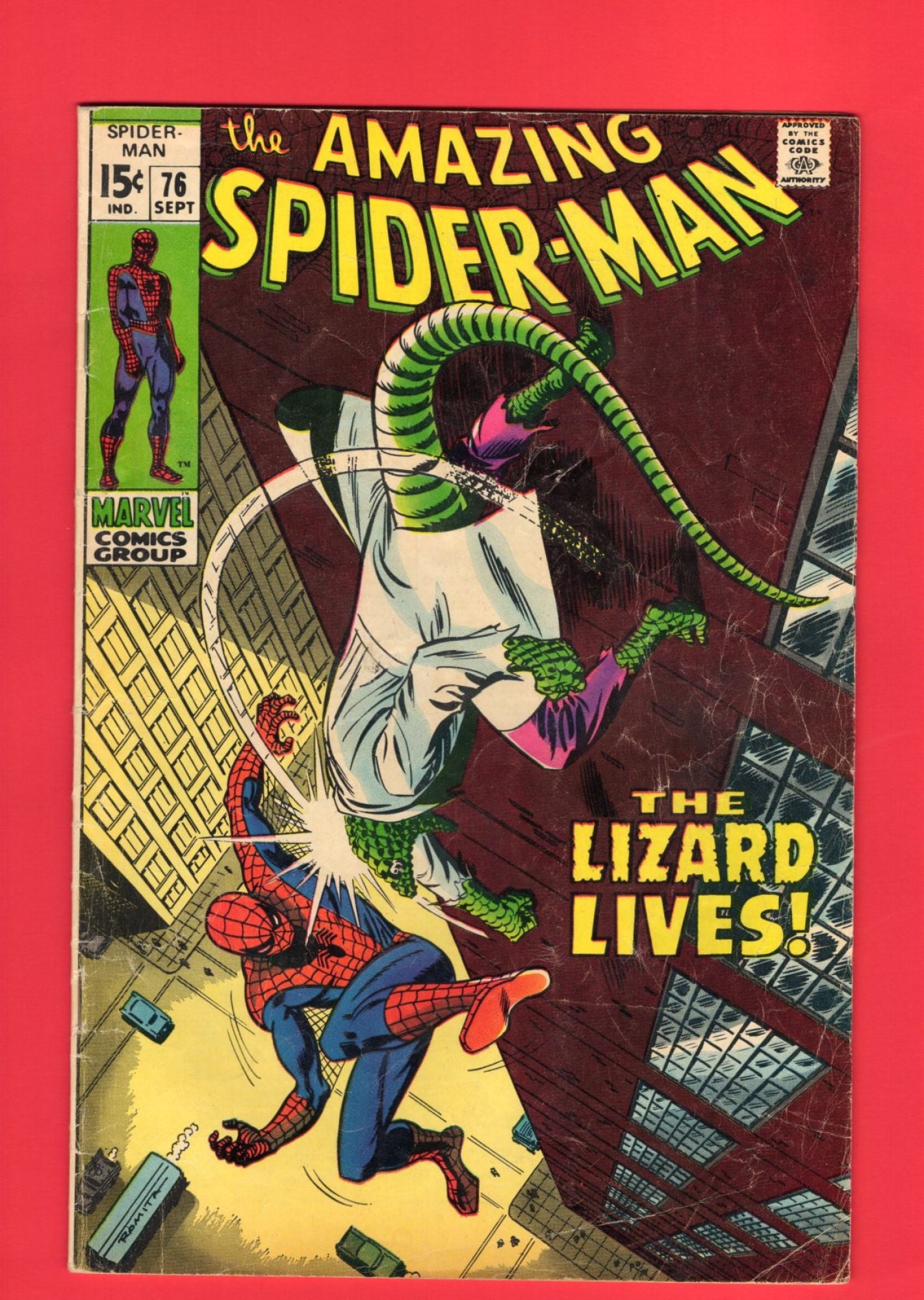Amazing Spider-Man #76 Sep 1969 front cover