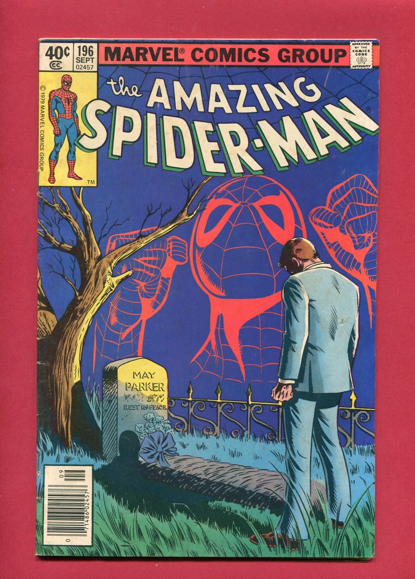 Amazing Spider-Man #196 (Sep 1979), 5.0 VG/FN Newsstand
