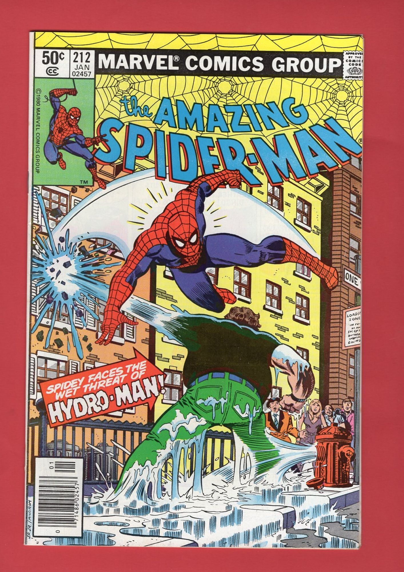 Amazing Spider-Man #212 (Jan 1981), 8.0 VF Newsstand