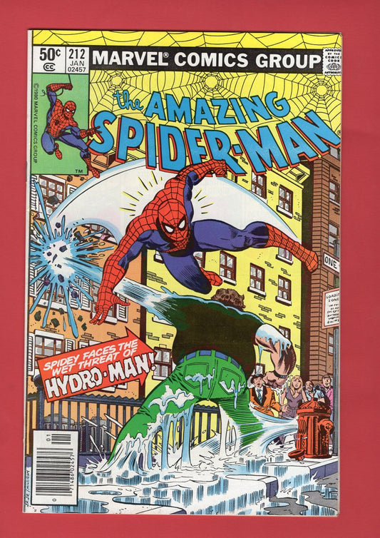 Amazing Spider-Man #212 (Jan 1981), 8.0 VF Newsstand
