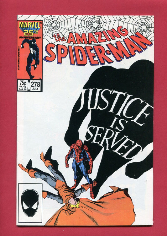 Amazing Spider-Man #278 (Jul 1986), 8.5 VF+