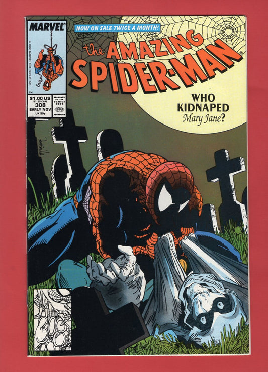 Amazing Spider-Man #308 (Nov 1988), 8.5 VF+