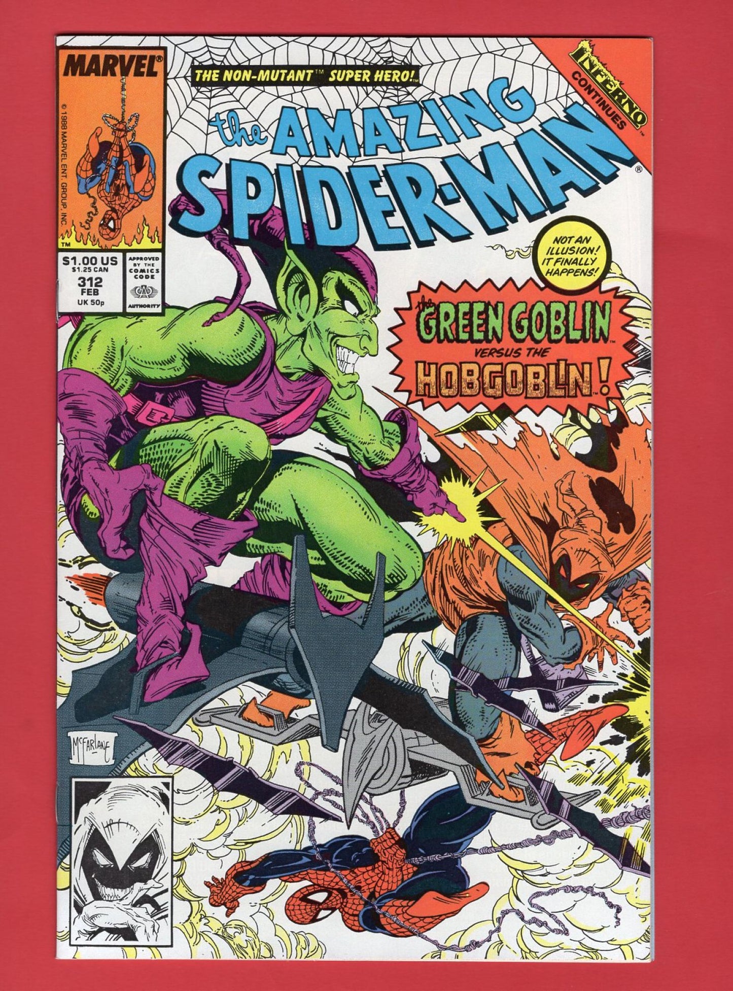 Amazing Spider-Man #312 (Feb 1989), 9.2 NM-