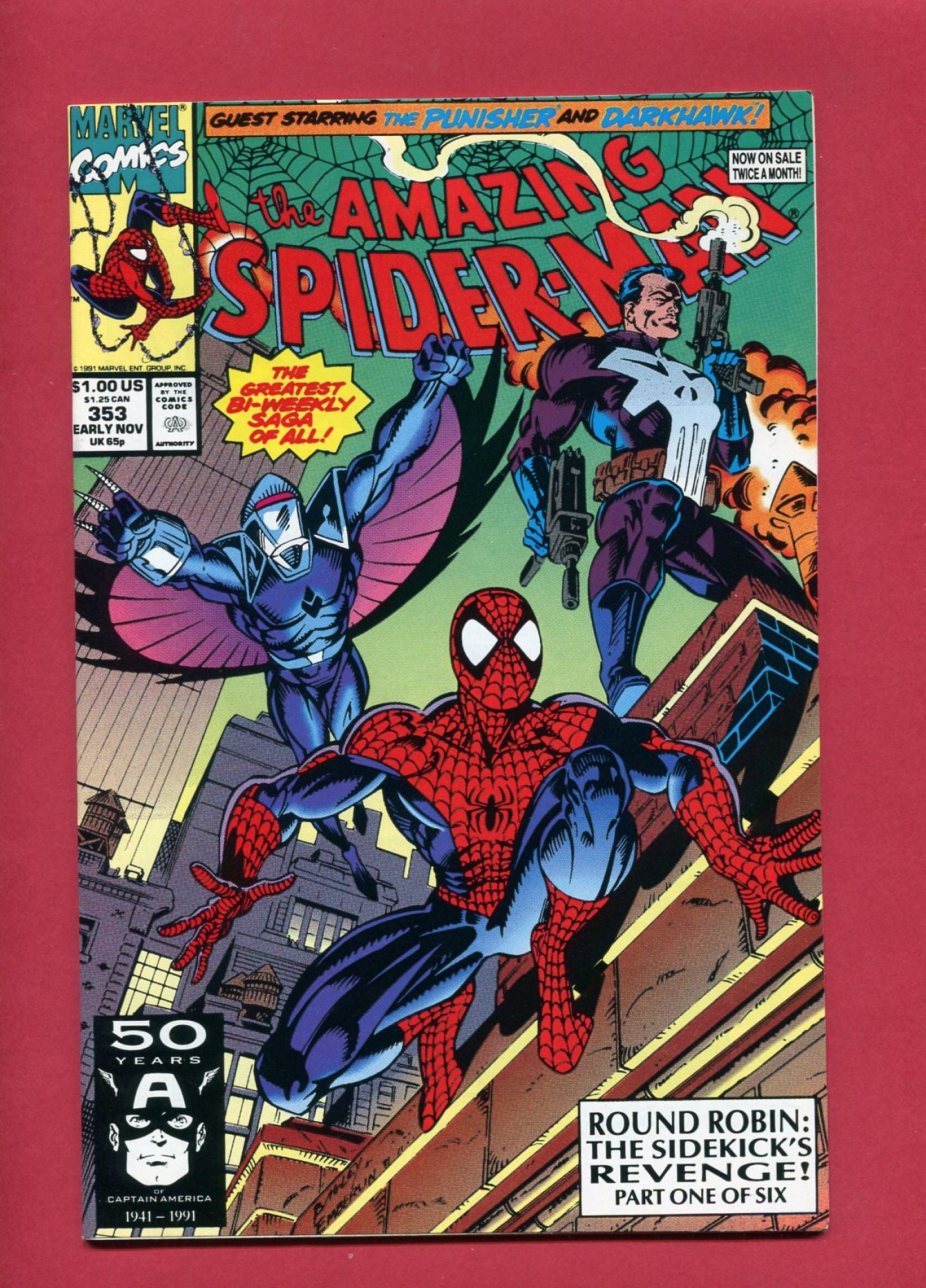 Amazing Spider-Man #353 (Nov 1991), 8.5 VF+