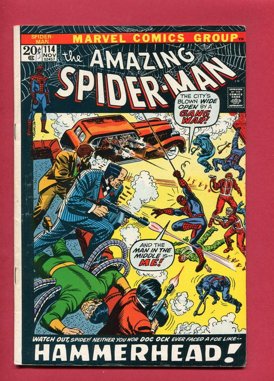 Amazing Spider-Man #114 (Nov 1972), 4.0 VG