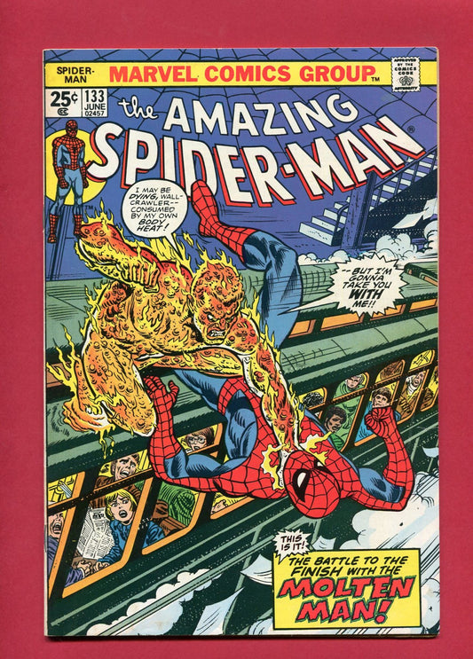 Amazing Spider-Man #133 (Jun 1974), 6.5 FN+
