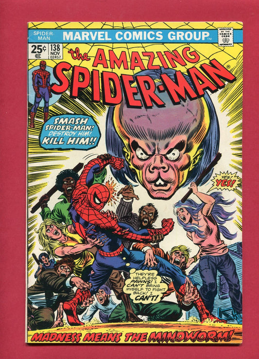 Amazing Spider-Man #138 (Nov 1974), 7.5 VF-