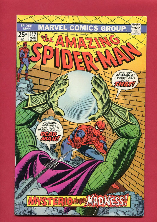 Amazing Spider-Man #142 (Mar 1975), 6.0 FN