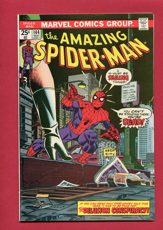 Amazing Spider-Man #144 (May 1975), 7.5 VF-