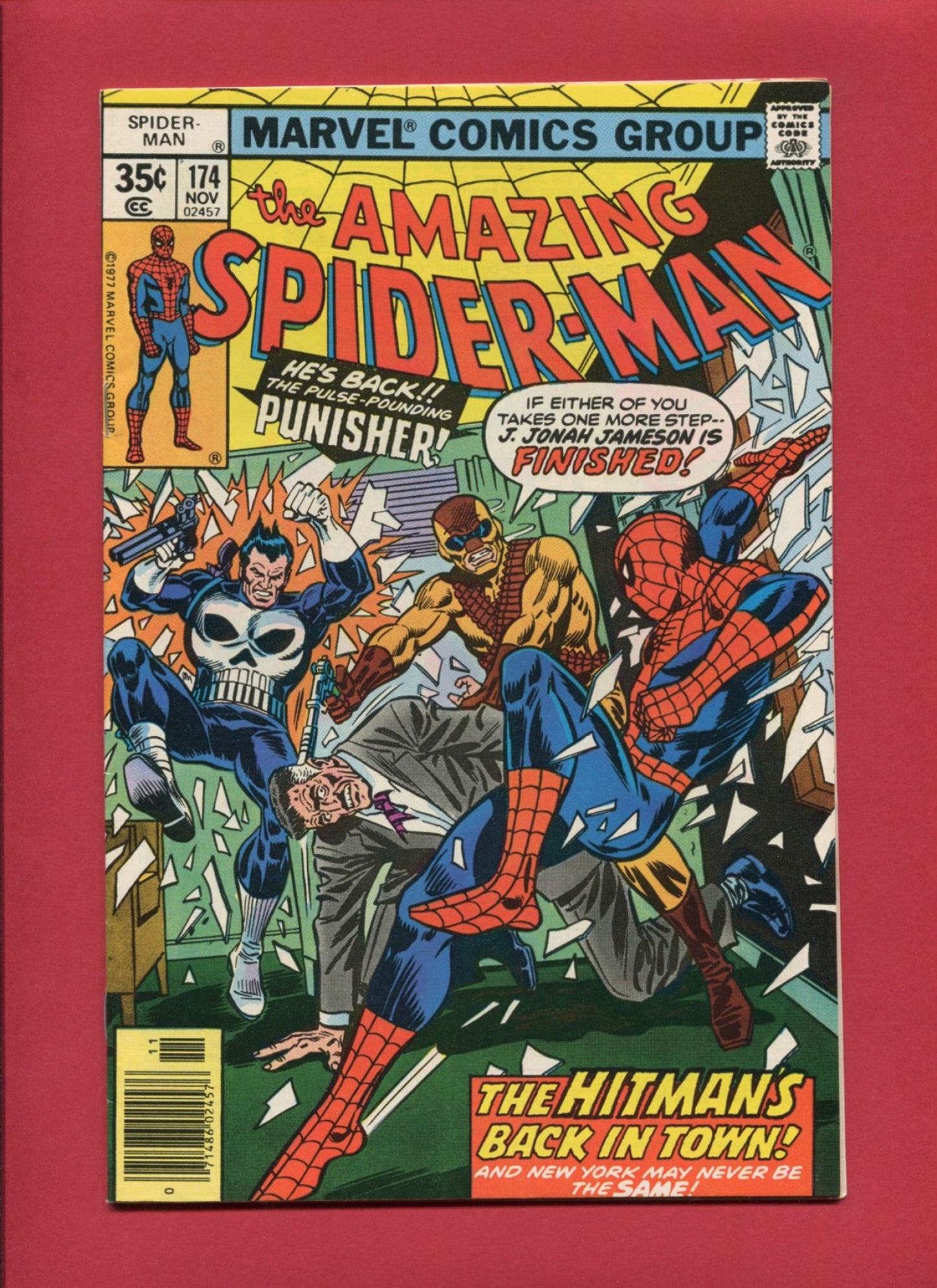 Amazing Spider-Man #174 (Nov 1977), 8.0 VF Newsstand