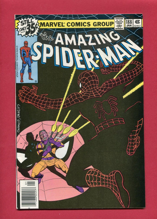 Amazing Spider-Man #188 (Jan 1979), 7.5 VF- Newsstand