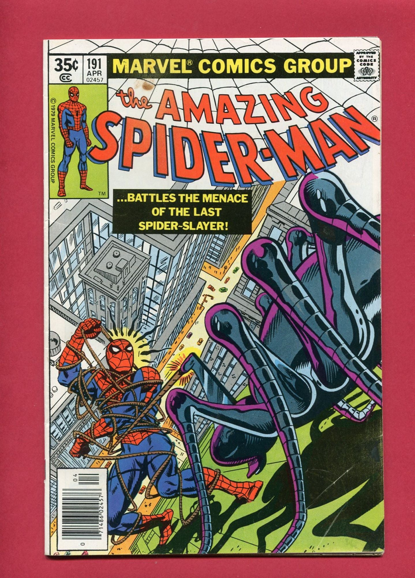 Amazing Spider-Man #191 (Apr 1979), 6.5 FN+ Newsstand