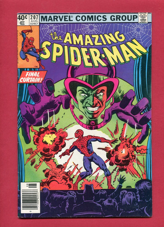 Amazing Spider-Man #207 (Aug 1980), 5.5 FN- Newsstand