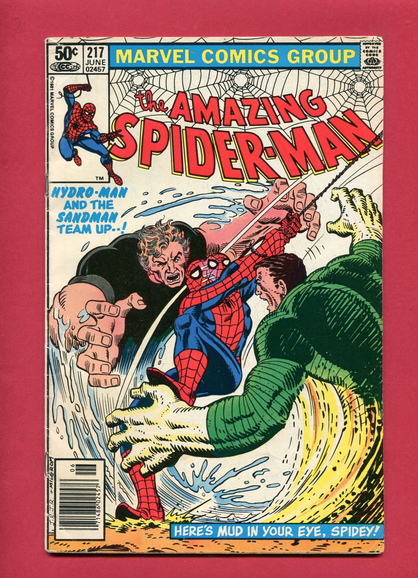 Amazing Spider-Man #217 (Jun 1981), 6.0 FN Newsstand