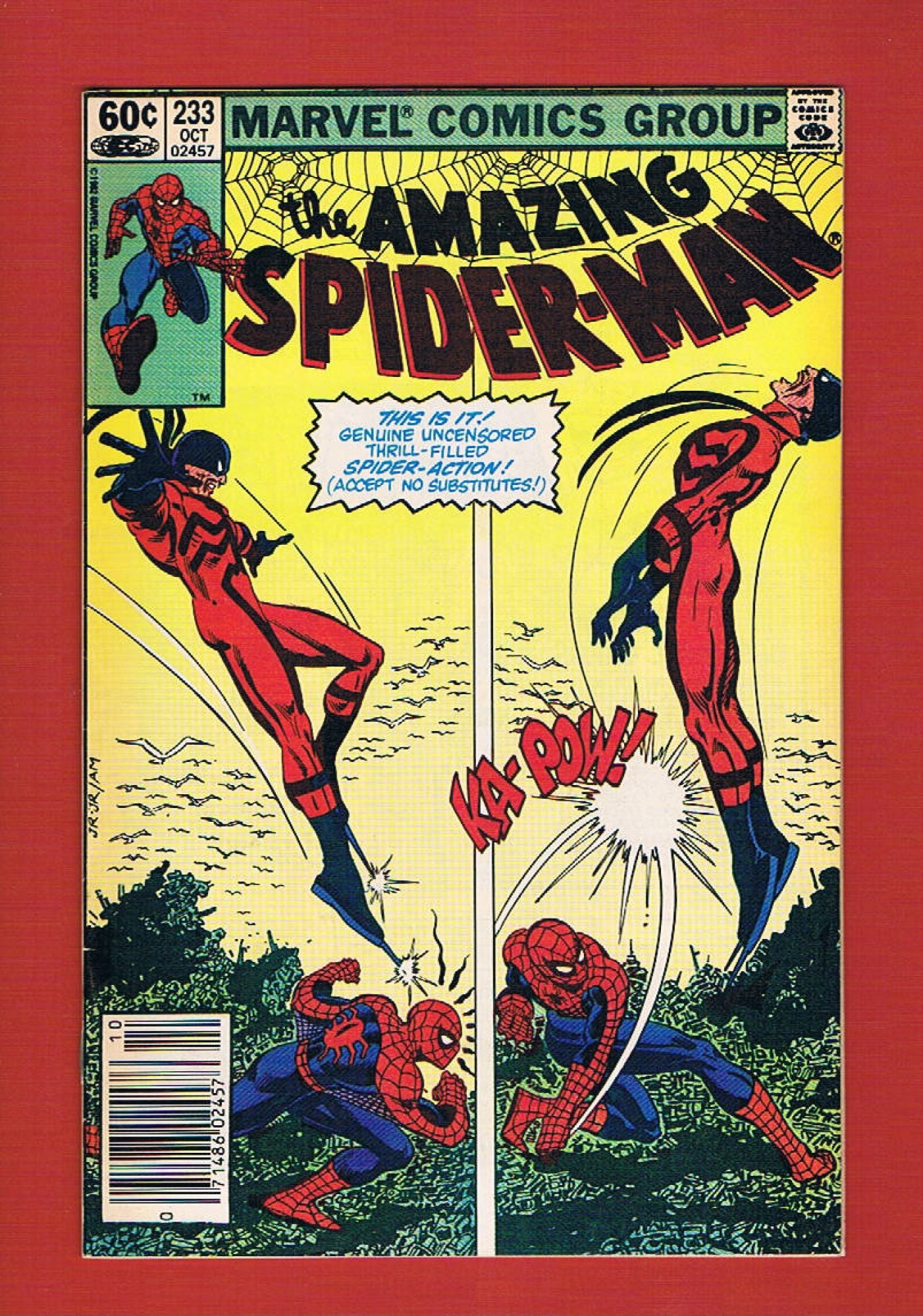 Amazing Spider-Man #233 (Oct 1982), 8.0 VF Newsstand
