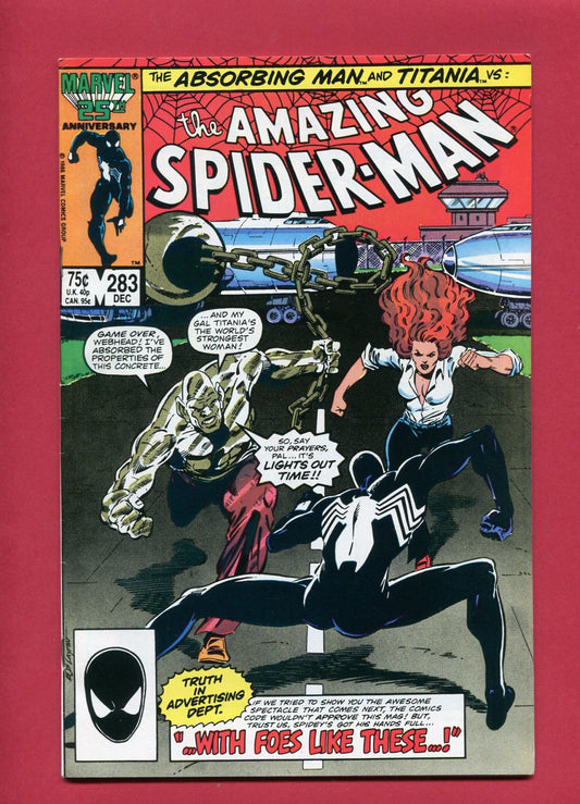 Amazing Spider-Man #283 (Dec 1986), 8.0 VF