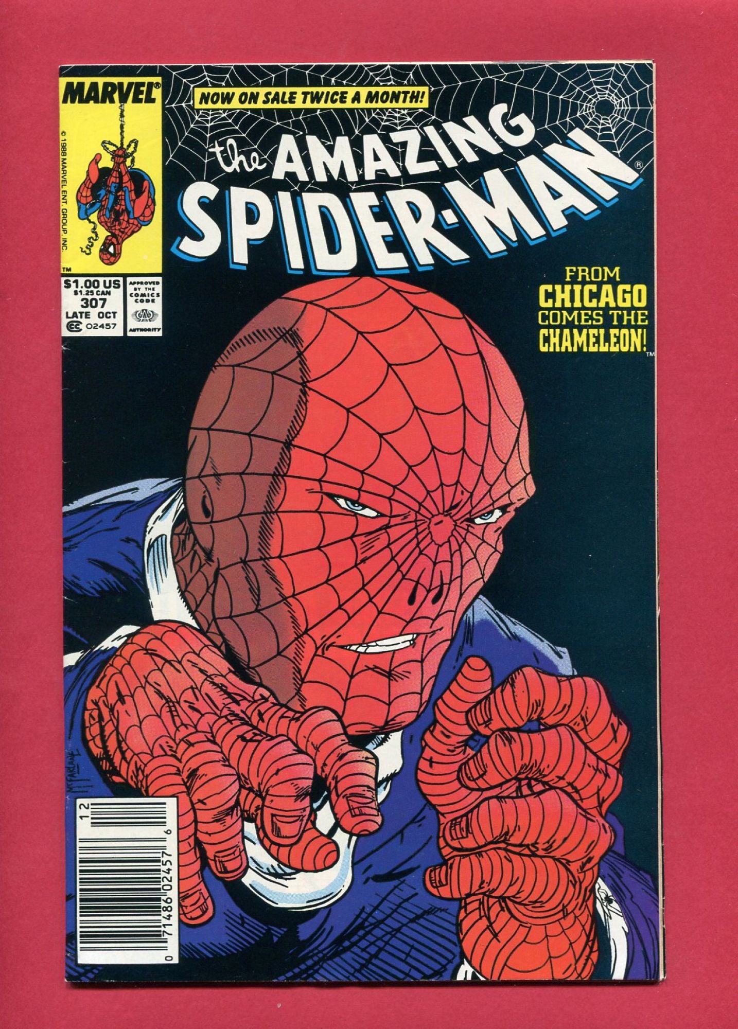 Amazing Spider-Man #307 (Oct 1988), 7.0 FN/VF Newsstand