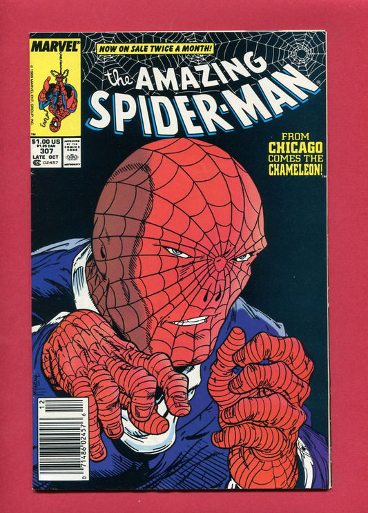 Amazing Spider-Man #307 (Oct 1988), 7.0 FN/VF Newsstand