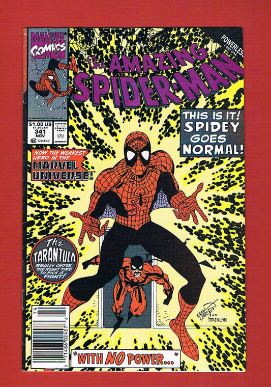 Amazing Spider-Man #341 (Nov 1990), 8.0 VF Newsstand