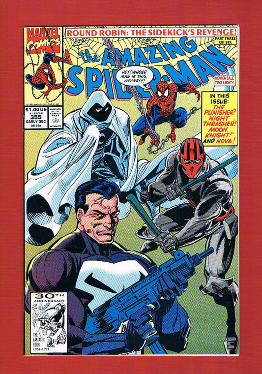 Amazing Spider-Man #355 (Dec 1991), 9.2 NM-