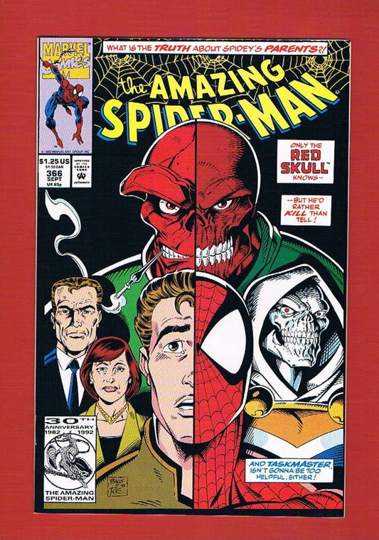 Amazing Spider-Man #366 (Sep 1992), 9.2 NM-