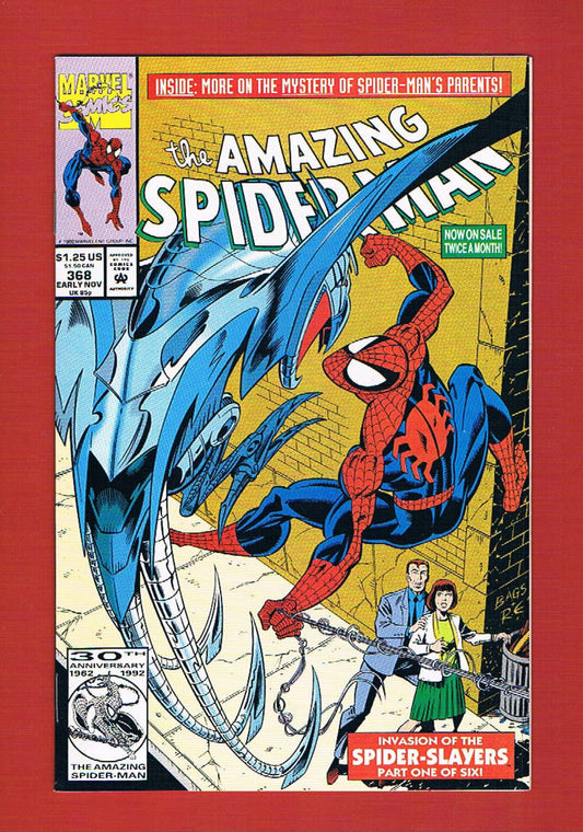 Amazing Spider-Man #368 (Nov 1992), 9.2 NM-
