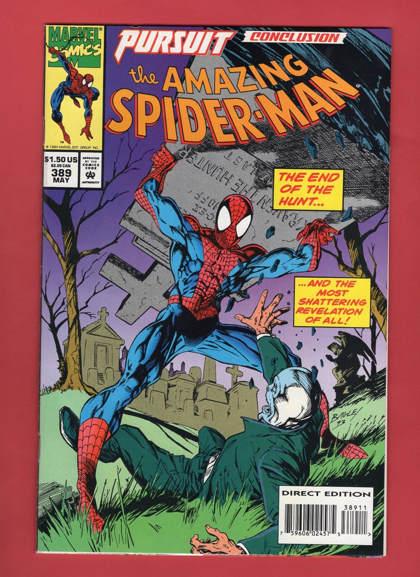 Amazing Spider-Man #389 (May 1994), 7.5 VF-